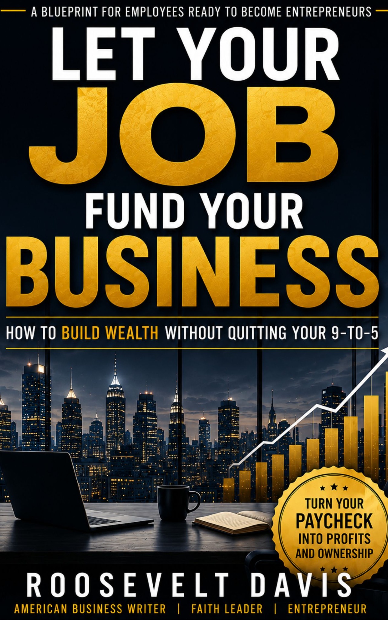 Let Your Job Fund Your Business book cover by Roosevelt Davis